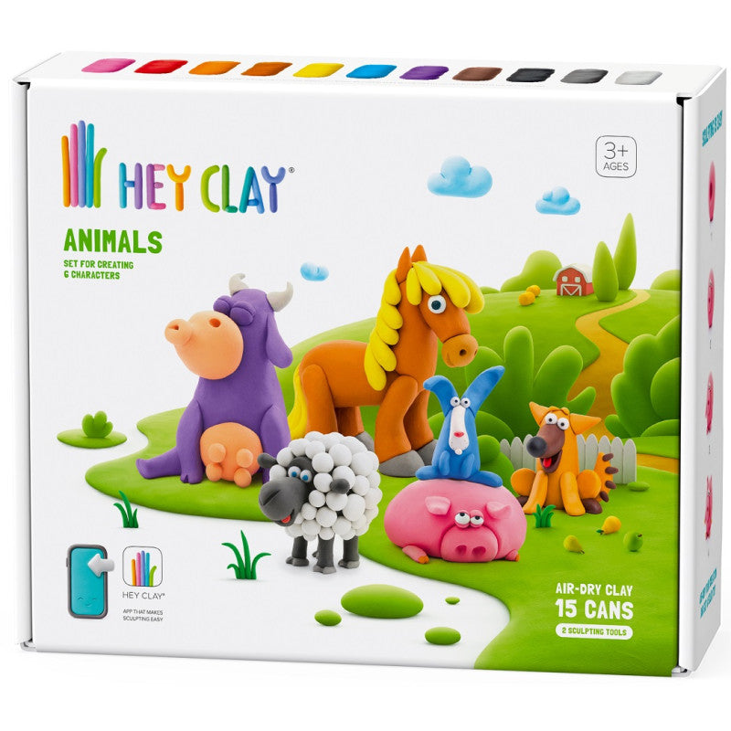 Heyclay - farm animals - 15 cans