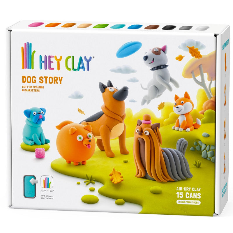 Heyclay - dog friends - 15 cans