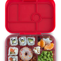 Yumbox - original 6 - wow red / funny monsters tray