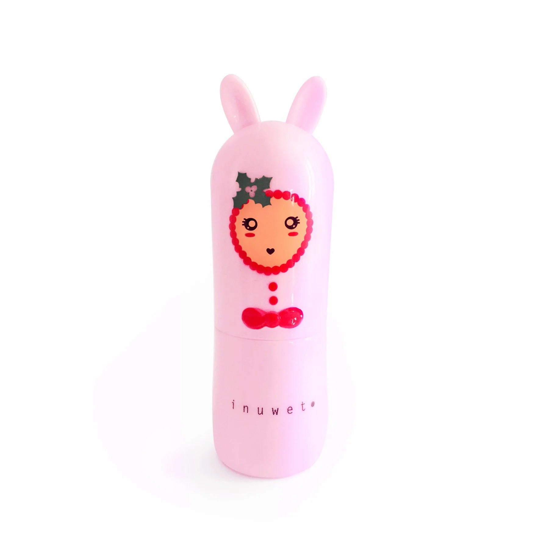 Inuwet - bunny lip balm - candy cane