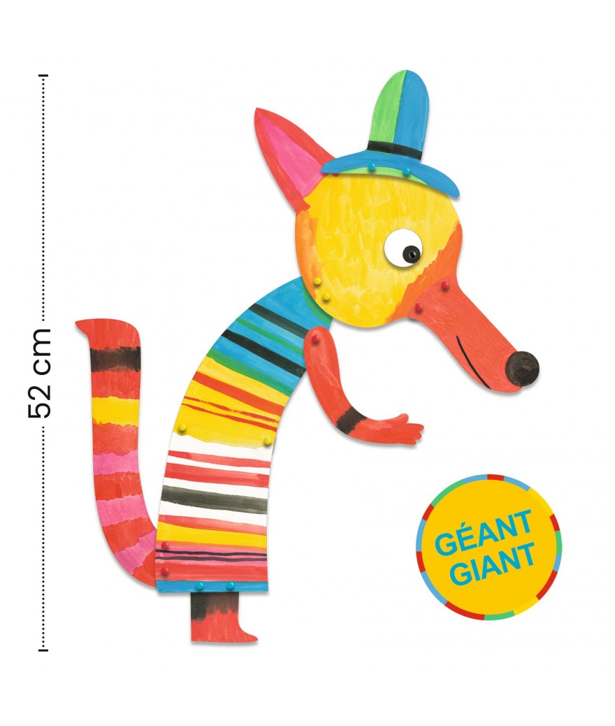Djeco - clean paint - the fox family