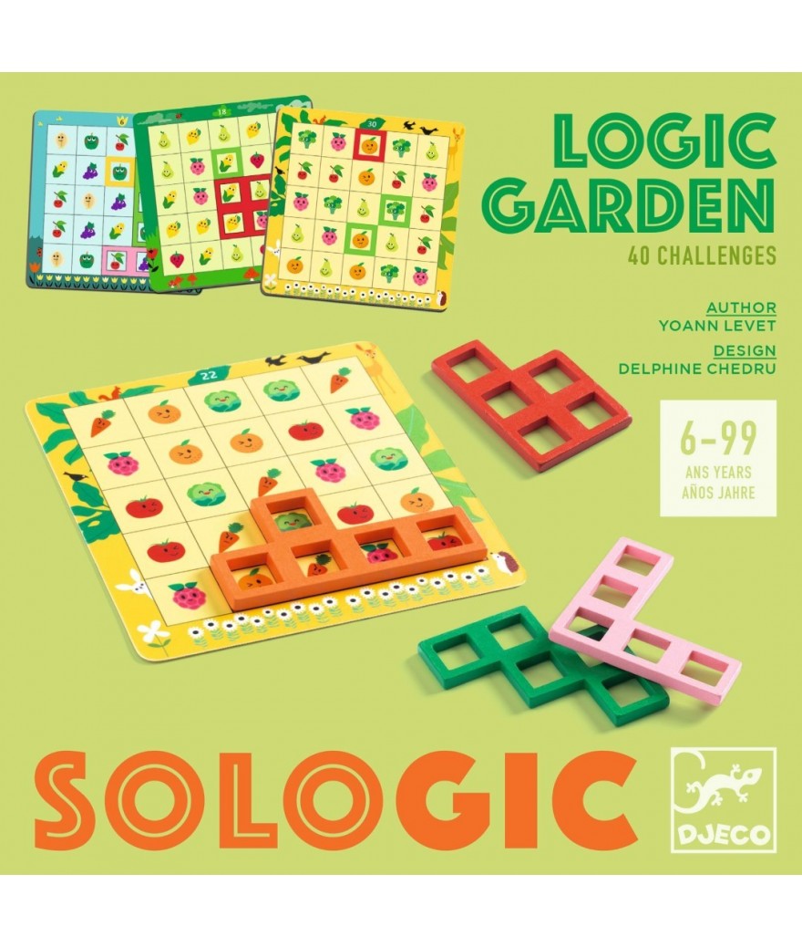 Djeco - solologic - logic garden