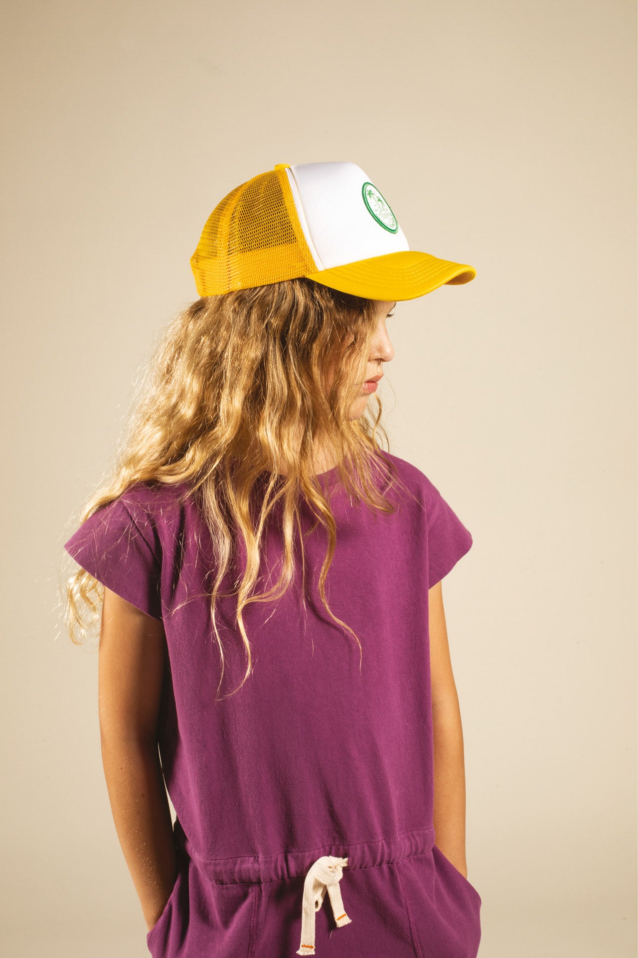 Sun Child - trucker cap - yellow