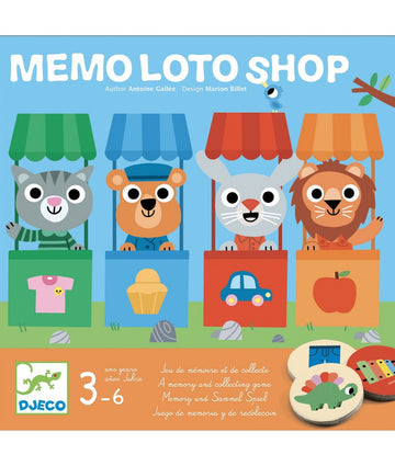 Djeco - memo loto shop