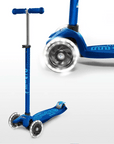 Micro Step - Scooter Maxi Micro deluxe led - blue
