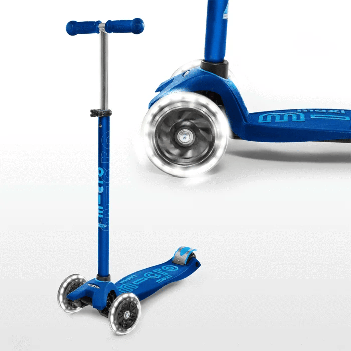 Micro Step - Scooter Maxi Micro deluxe led - blue