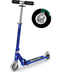 Micro Step - foldable Scooter Micro sprite led - sapphire blue