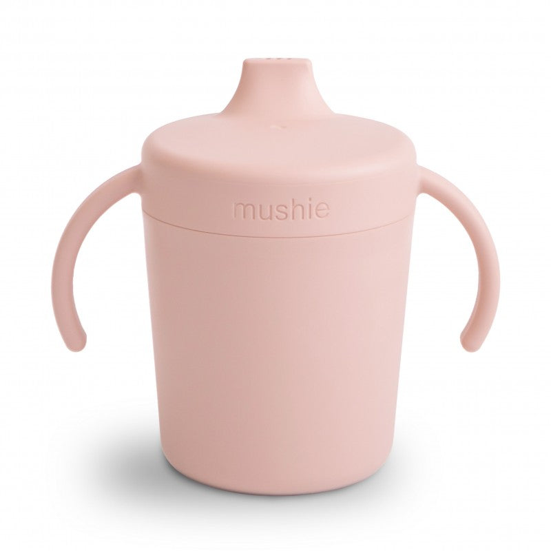 Mushie - training sippy cup - blush