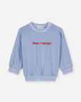 We are kids - tony sweatshirt - blue sky bon voyage