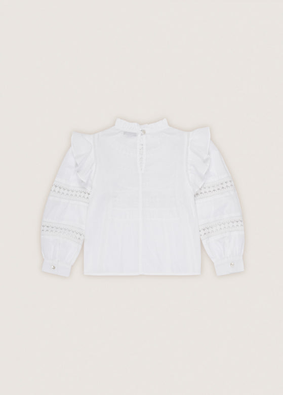 The new society - naya blouse - off white