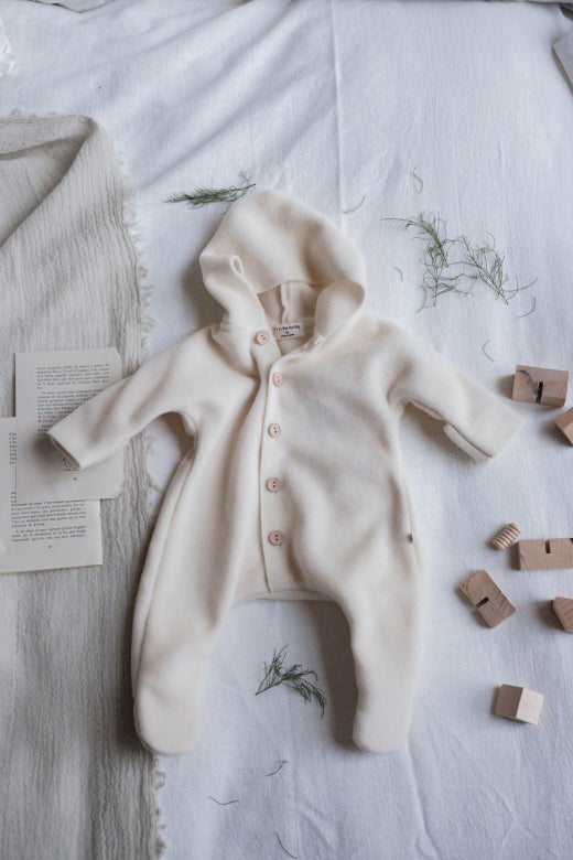 1+ in the family - beate - soft bamboo suit - ecru