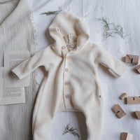 1+ in the family - beate - soft bamboo suit - ecru