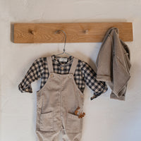 1+ in the family - pieter - corduroy overalls - taupe