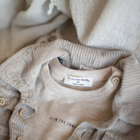 1+ in the family - dries - corduroy shirt - taupe