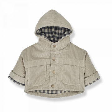 1+ in the family - kurt - corduroy jacket - taupe