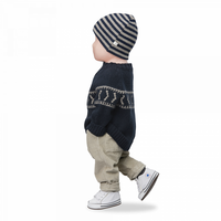 1+ in the family - mieke - knit sweater - navy