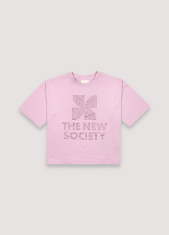 The New Society - ontario Tee  - iris lilac