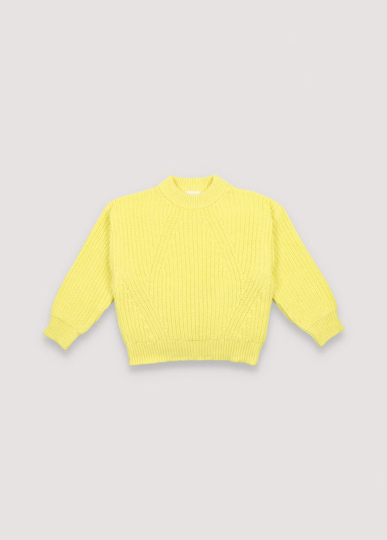 The New Society - Russel knit jumper - blonde