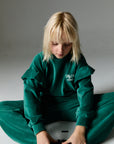 The new society - odense jogging - retro green