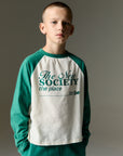 The New Society - princeton t-shirt - vanilla cream