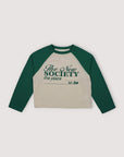 The New Society - princeton t-shirt - vanilla cream