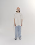 Main Story - oversized tee - lily logo