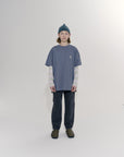 Main Story - oversized tee - balsam green jersey