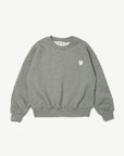 Main Story - bubble sweatshirt - grey melange