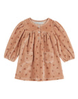 Emile et Ida - baby dress velours cherry - poudre