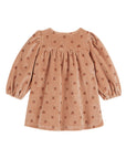 Emile et Ida - baby dress velours cherry - poudre