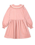 Mipounet - carine corduroy dress - coral