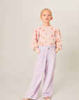 Mipounet - diana corduroy wide pant - mauve