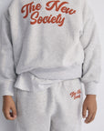 The New Society - Ios - sweatshirt - grey melange