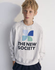 The New Society - Mykonos - sweatshirt - grey melange