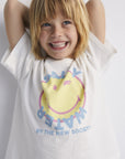 The New Society - Smiley - t-shirt - white