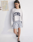 The New Society - Zoe - teen sweatshirt - grey melange