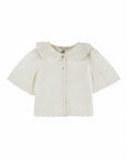 Emile et Ida - kids - embroided blouse - blanc