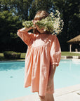 Emile et Ida - kids - vichy dress - pivoine