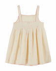 Emile et Ida - kids - heart dress - ecru