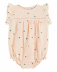 Emile et Ida - baby - embroided romper - pastel