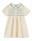 Emile et Ida - kids - smock dress - ecru