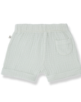 1+ in the family - mirko - muslin shorts - pale aqua