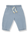 1+ in the family - loretta - muslin denim pants - washed blue