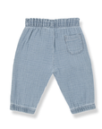 1+ in the family - loretta - muslin denim pants - washed blue