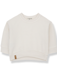 1+ in the family - esteban - fleece sweatshirt - off white