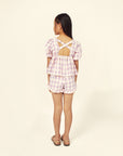 Mipounet - colette vichy shorts - lavender