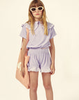 Mipounet - amalia terry jersey t-shirt - mauve  (only available in set with shorts)