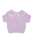 Mipounet - amalia terry jersey t-shirt - mauve  (only available in set with shorts)