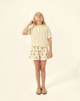 Mipounet - florence cotton polo - ecru (coming end of February)