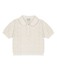 Mipounet - florence cotton polo - ecru (coming end of February)